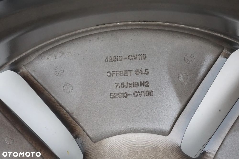 Kia 5x114,3 19 7,5J et54,5 52910-CV100 stan bdb 2szt - 6