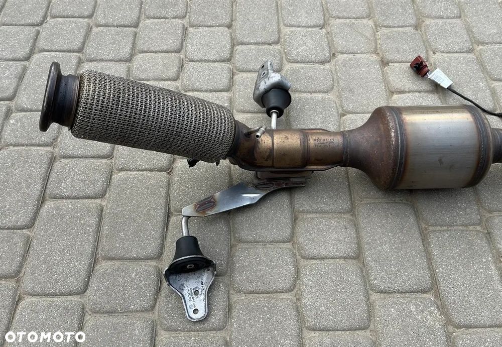 KATALIZATOR FILTR CZĄSTEK STAŁYCH DPF TŁUMIK WYDECH VW T6 LIFT T6.1 2.0 TDI CALIFORNIA CARAVELLE MULTIVAN TRANSPORTER  7LA131780B 7LA131701C 7LA253211 - 13