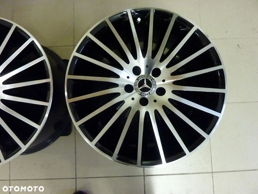 4X Felgi Mercedes S klasa C E GLC GLE GLA oryginał jak nowe - 5