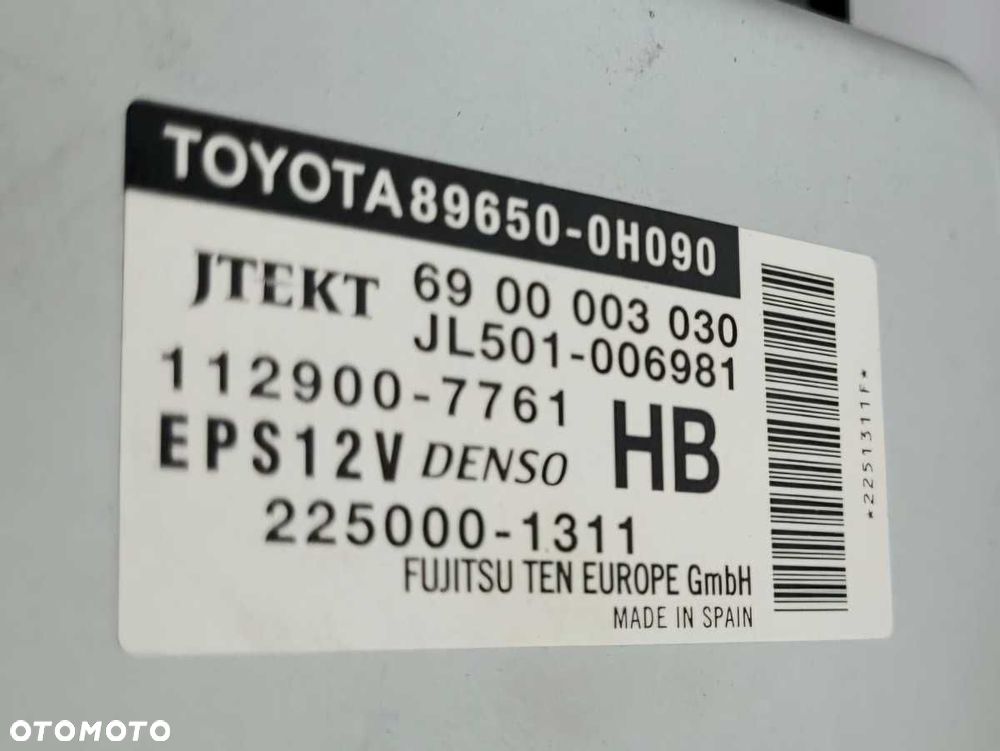 Wspomaganie elektryczne sterownik kpl Aygo II 2014r-2020r - 3