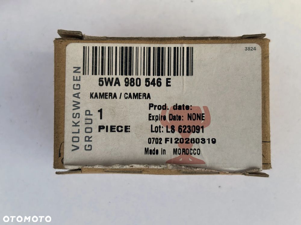 Kamera przednia vw Volkswagen Tiguan 5WA980546E element plastikowy - 1