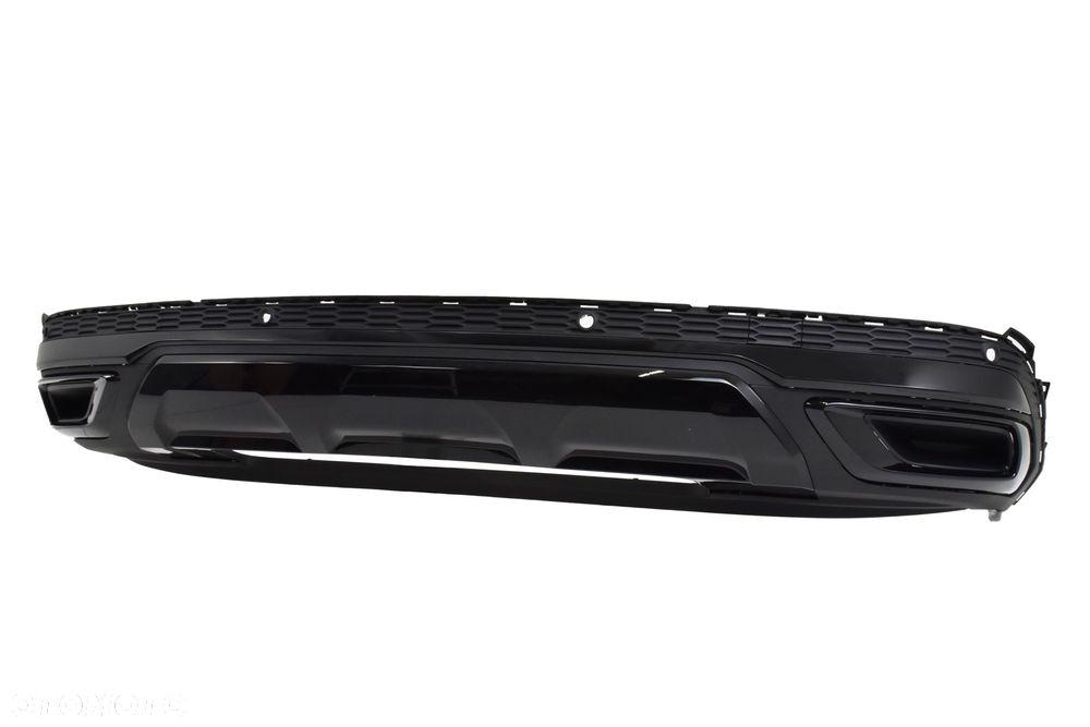 audi q7 4m0 lift 2020- s-line dyfuzor dokładka zderzaka tylnego - 3