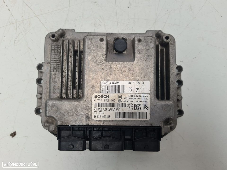 CENTRALINA BOSCH ORIGINAL 9661004480 0281012465 PEUGEOT 207 1.6 HDI 9HZ 307 - 2