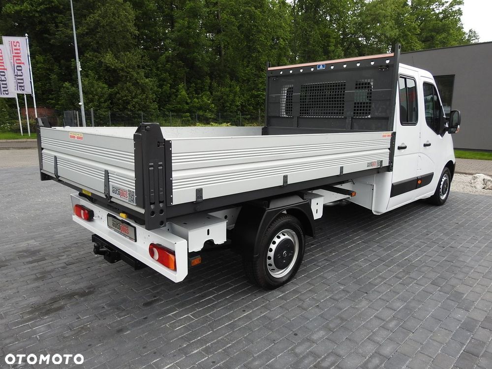 Opel MOVANO PODWÓJNA KABINA DOKA 6 MIEJSC WYWROTKA TEMPOMAT KLIMATYZACJA LEDY  145KM - 13