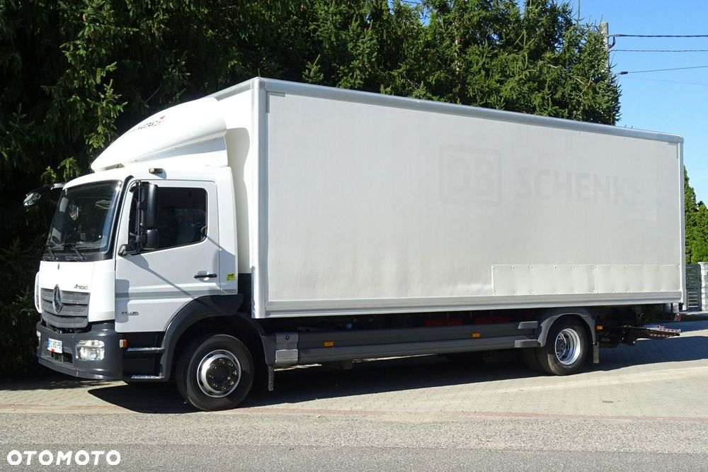 Mercedes-Benz Atego 1218 Euro 6 tylko 272 tys.km! kontener 18p winda - 20