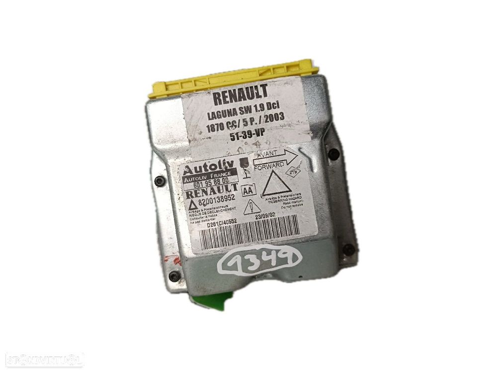 Centralina Airbags Renault Laguna Ii Grandtour (Kg0/1_) - 1
