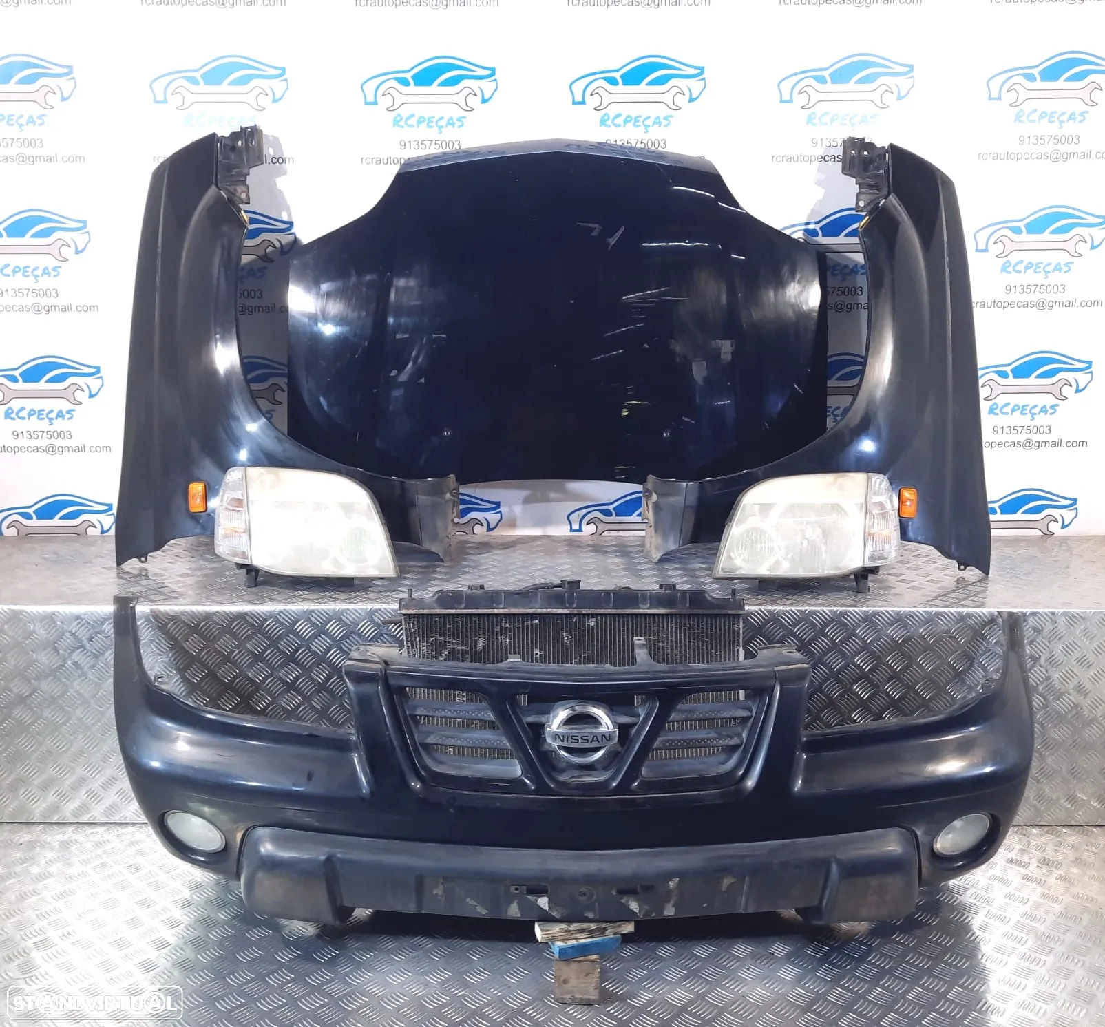 FRENTE NISSAN XTRAIL T30 CAPOT PARACHOQUES GUARDA-LAMAS OTICAS RADIADOR VENTILADOR - 2