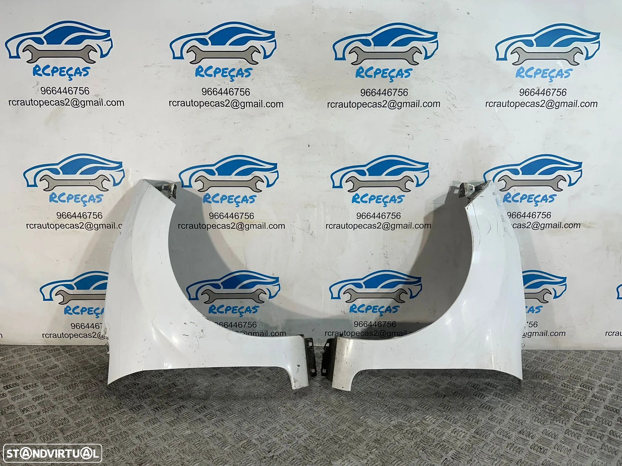 Conjunto Guardalamas Esquerdo Direito Ford Fiesta MK6 VI 6 2008 - 2017 - 1