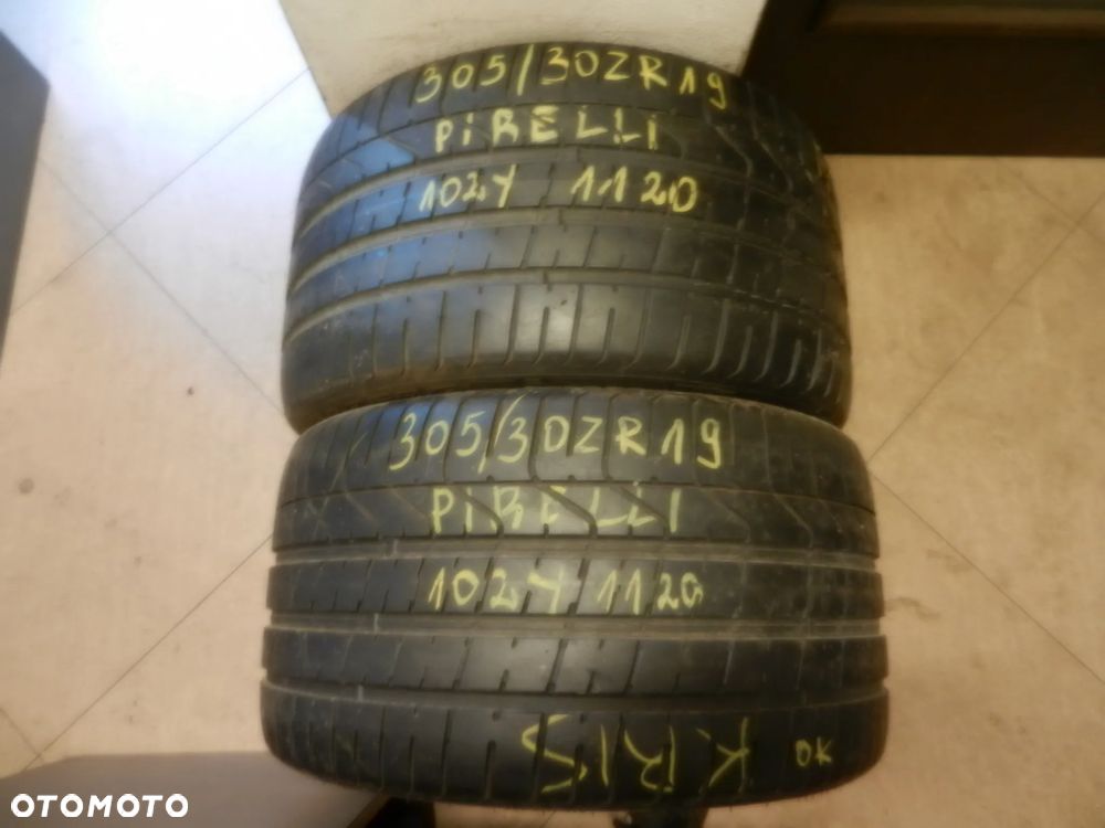Opony 305/30r19 pirelli p zero tm N2 6,7mm lato para - 1