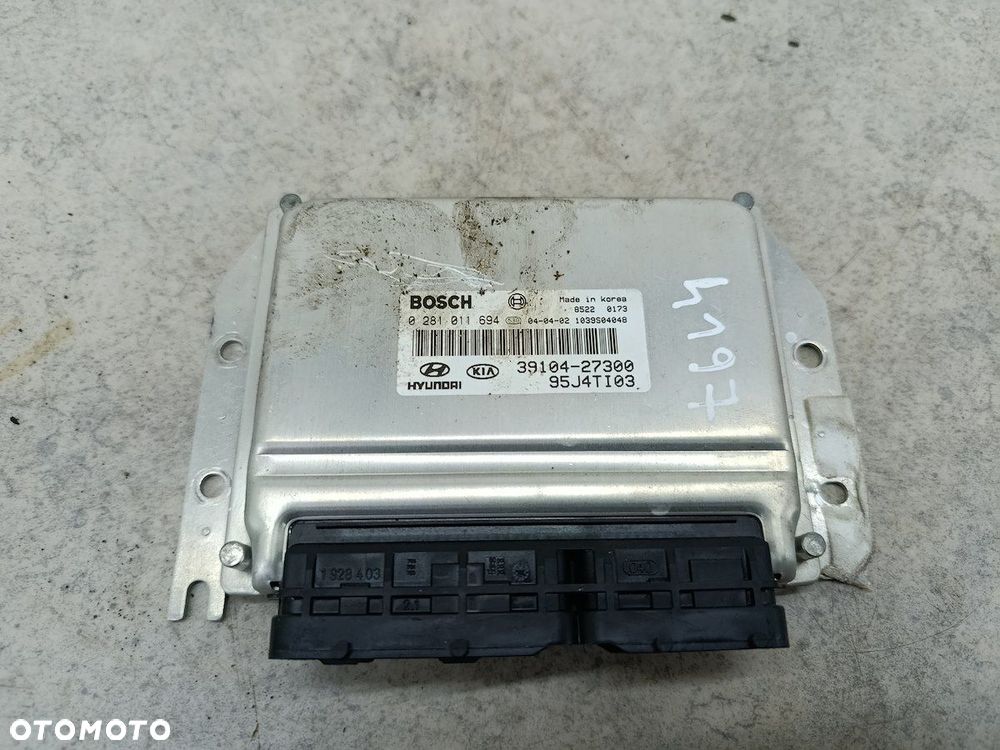 KOMPUTER, STEROWNIK HYUNDAI TUSCON I 39104-27300 0281011694 2.0 CRDI - 1