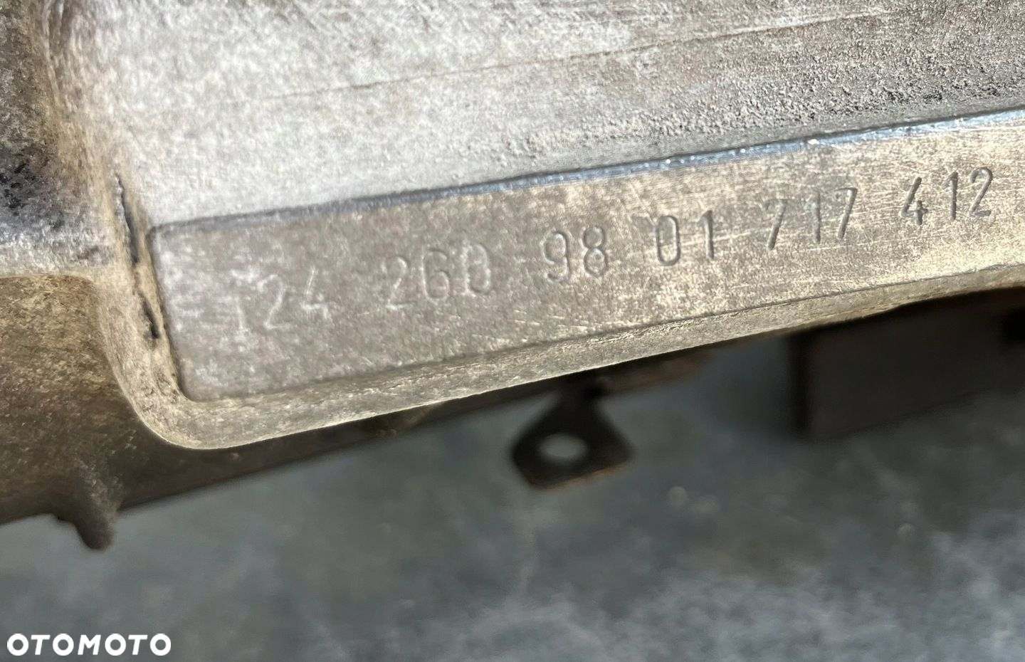 SKRZYNIA BIEGÓW MANUALNA MERCEDES W124 1242609801 717.412 200E 220E 230E - 7