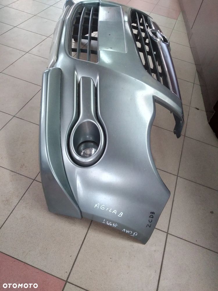 Opel Agila B Zderzak Przód Przedni Kolor Zcdb + Dokładki MagnaTuning - 3