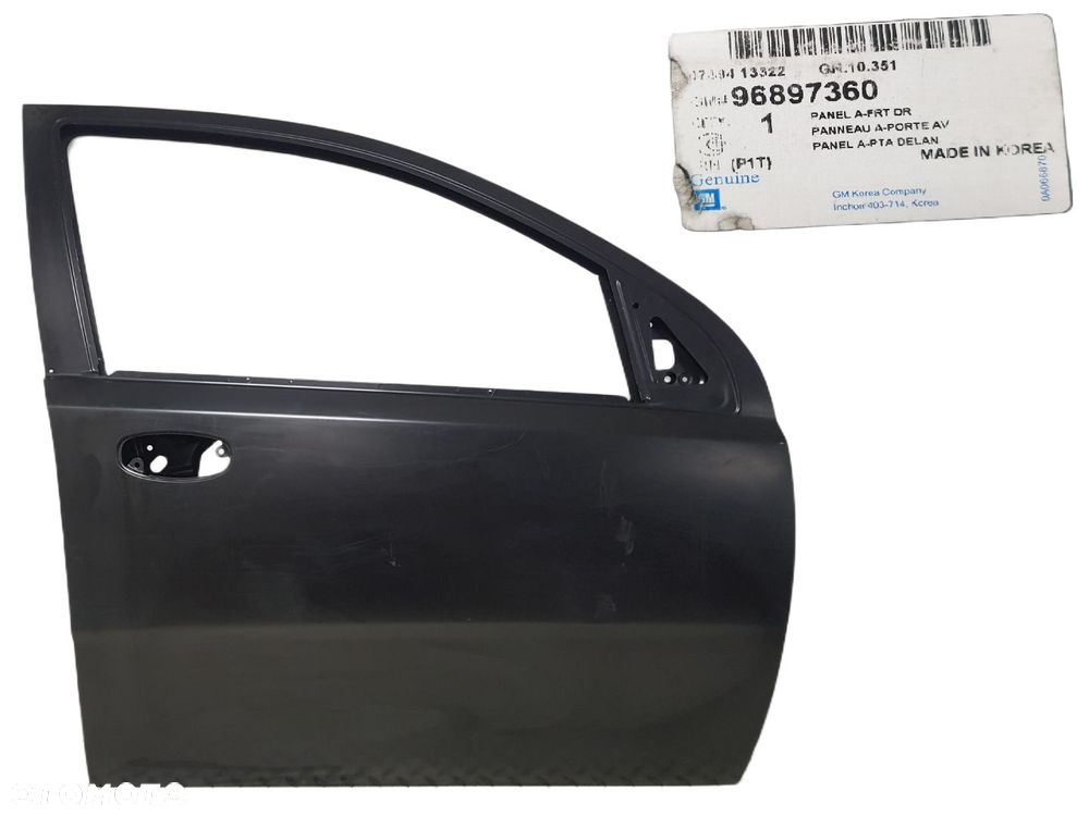 FABRYCZNIE NOWE ORYGINALNE DRZWI PRAWE PRZEDNIE CHEVROLET AVEO T200 03-08 PRAWA PRZÓD 5D SEDAN - 1