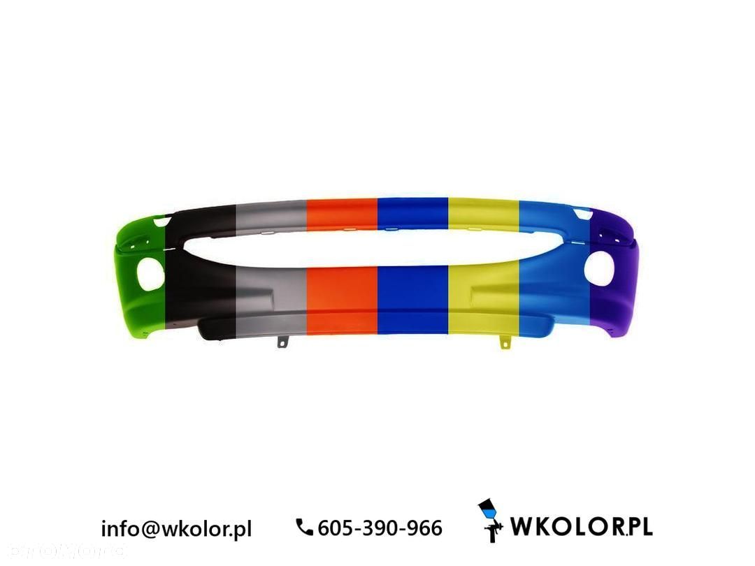 NOWY ZDERZAK PEUGEOT 206 2005-2007 LAKIEROWANY W KOLOR - 1