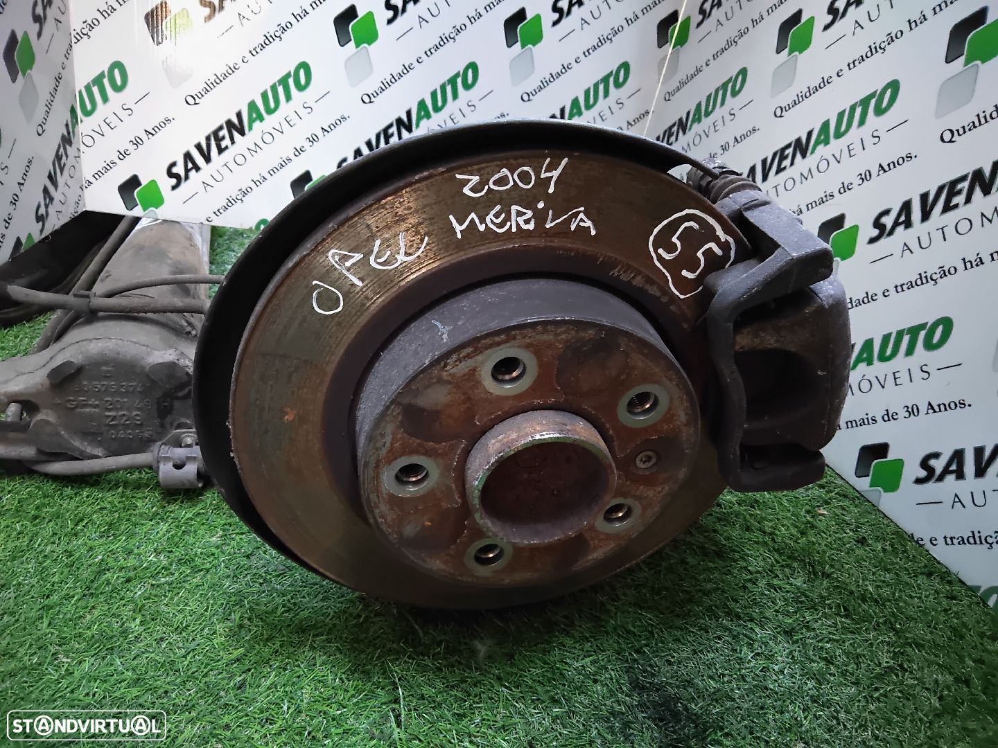 Eixo Traseiro Discos Opel Meriva A Veículo Multiuso (X03) - 1