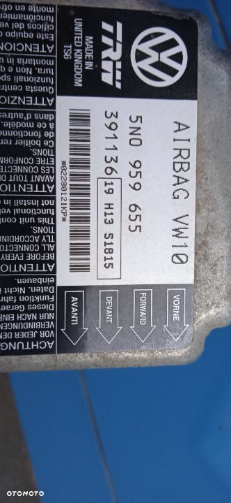 Moduł sensor Airbag VW Passat B6 5N0959655 - 3
