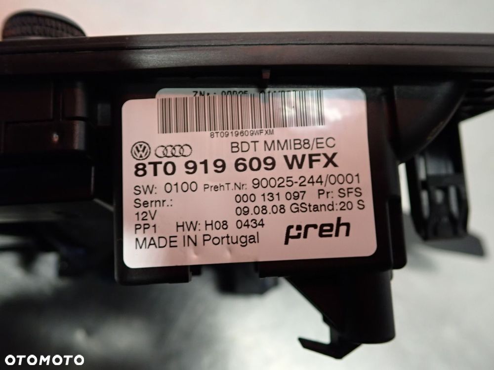 RAMKA WYBIERAKA BIEGÓW PANEL STEROWANIA RADIA AUDI A4 B8 - 7