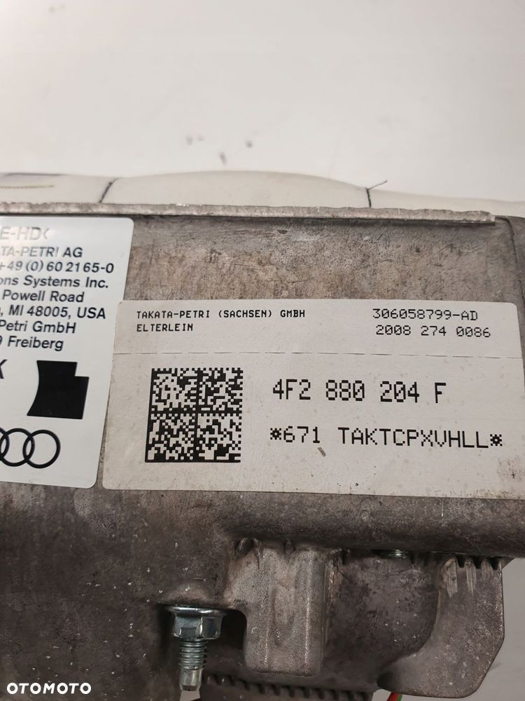 PODUSZKA POWIETRZNA PASAŻERA AUDI A6 C6 4F2880204F - 4