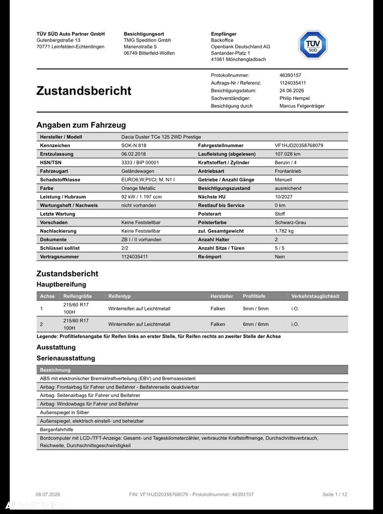 Dacia Duster TCe 125 4x2 Prestige - 20
