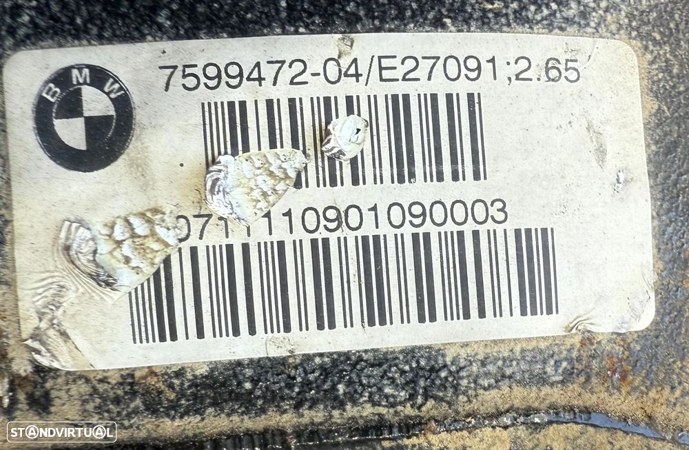Diferencial Traseiro BMW F20 118D Ref: 7599472-04 Ano 2012 - 5