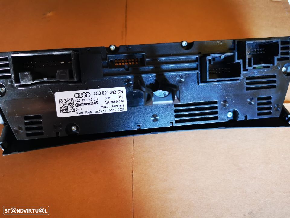 AUDI A6 C7 A7 4G COMANDO CHAUFAGEM - S007 - 3