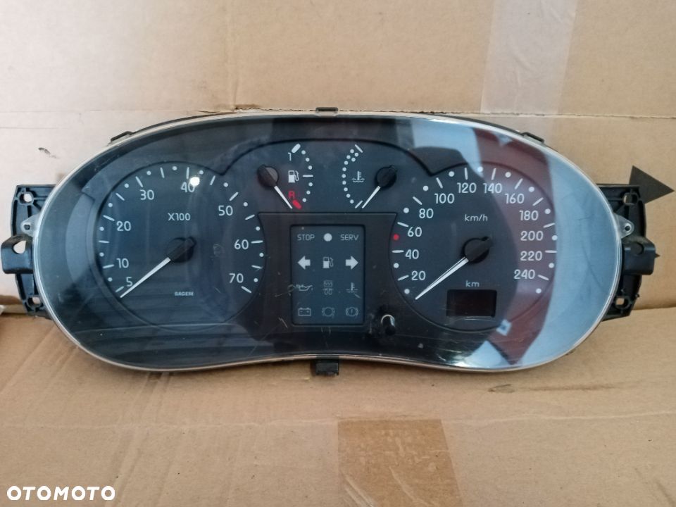 Licznik Zegar Renault Clio II 1,9 DCI 8200071116 - 1