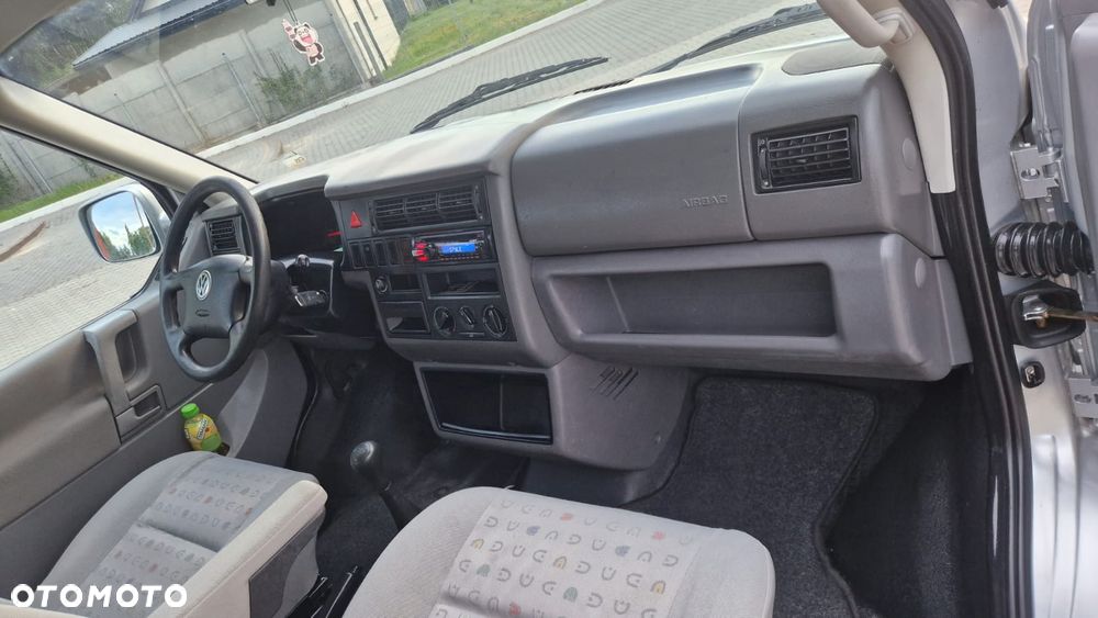 Volkswagen TRANSPORTER T4 Elektryka Tempomat Dubel Kabina Brygadówka Rury Hak - 14