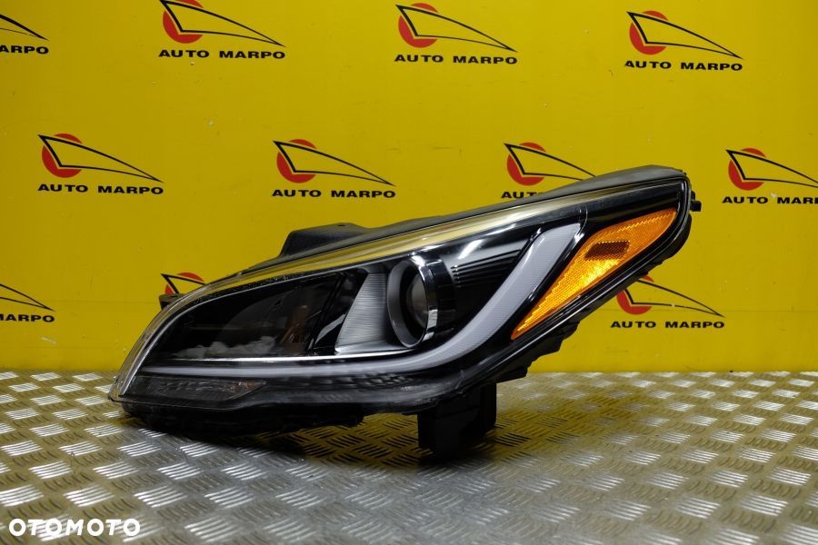 HYUNDAI SONATA HYBRID 2014 2015- REFLEKTOR LAMPA ZWYKŁA SOCZEWKOWA L USA - 7