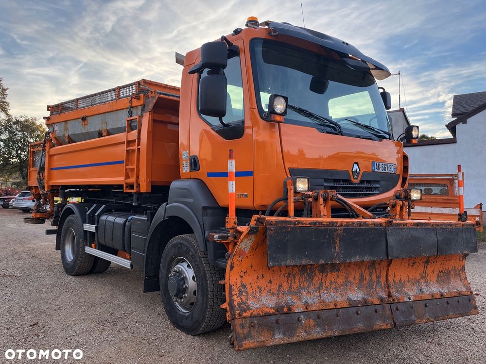Renault KERAX 370 PS !!! 4x4 WYWROTKA  HUDROBURTA ZESTAW ZIMOWEGO UTRZYMANIA DRÓG