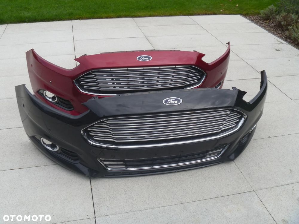 FORD MONDEO MK5 ZDERZAK PRZEDNI ATRAPA KRATKI ORYGINAŁ ŁADNY - 13