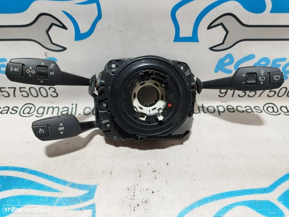 FITA AIRBAG BMW SERIE 3 E91 TOURING 61319123041 9123041 SERIE 3 E90 E92 E93 SERIE 1 E81 E82 E87 E88 X1 E84 X5 E70 X6 E71 E72 Z4 E89 MANETE MULTIFUNÇÕES COMUTADOR - 1