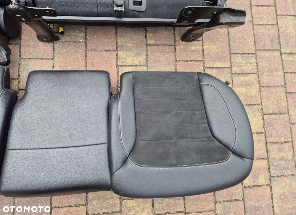 kanapa tyl tylna komplet mercedes ml w166 - 2