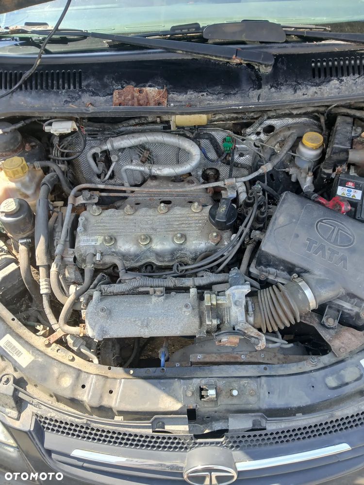 tata indica silnik 1.4 mpfi skrzynia sanki belka przód tył wahacz zacisk zwrotnica maglownica - 2