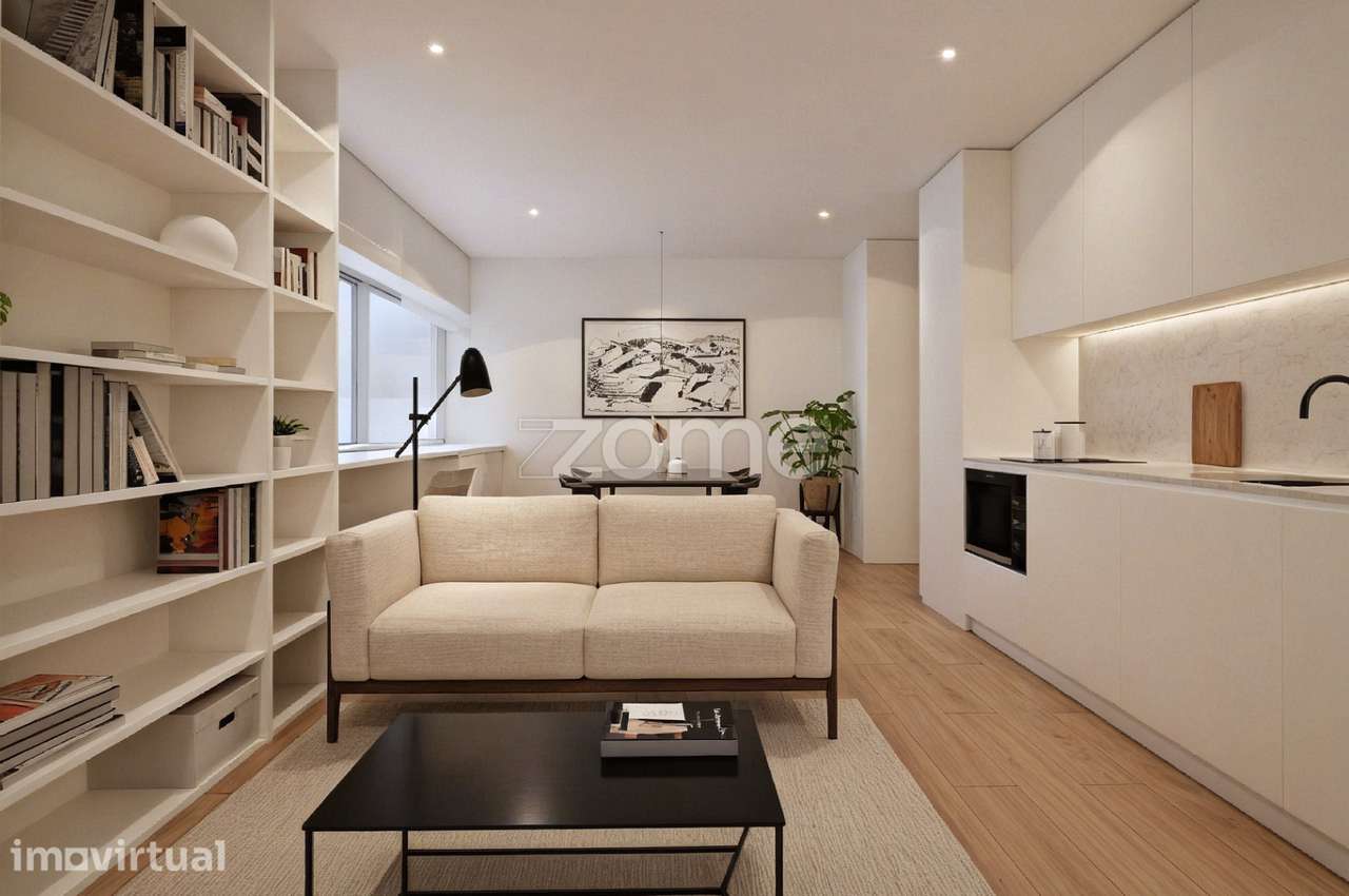 Apartamento T1+1 em Matosinhos Sul - Grande imagem: 4/6