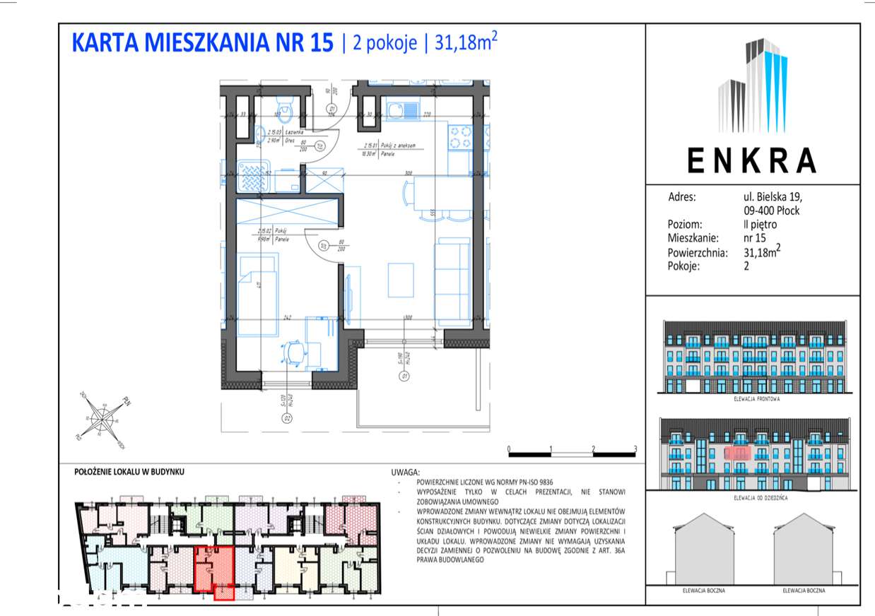 NOWE MIESZKANIE- 31,18M2