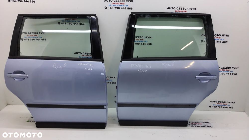 VW Passat B5 Sedan Kombi Drzwi Prawe Lewe Tył  LL5Y - 23