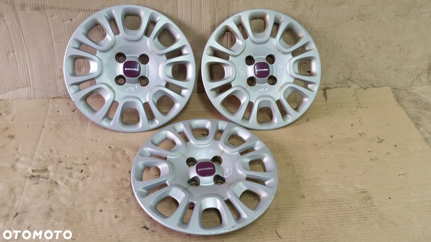 Kołpaki kołpak 14" cali Fiat Panda 735518425 - 1