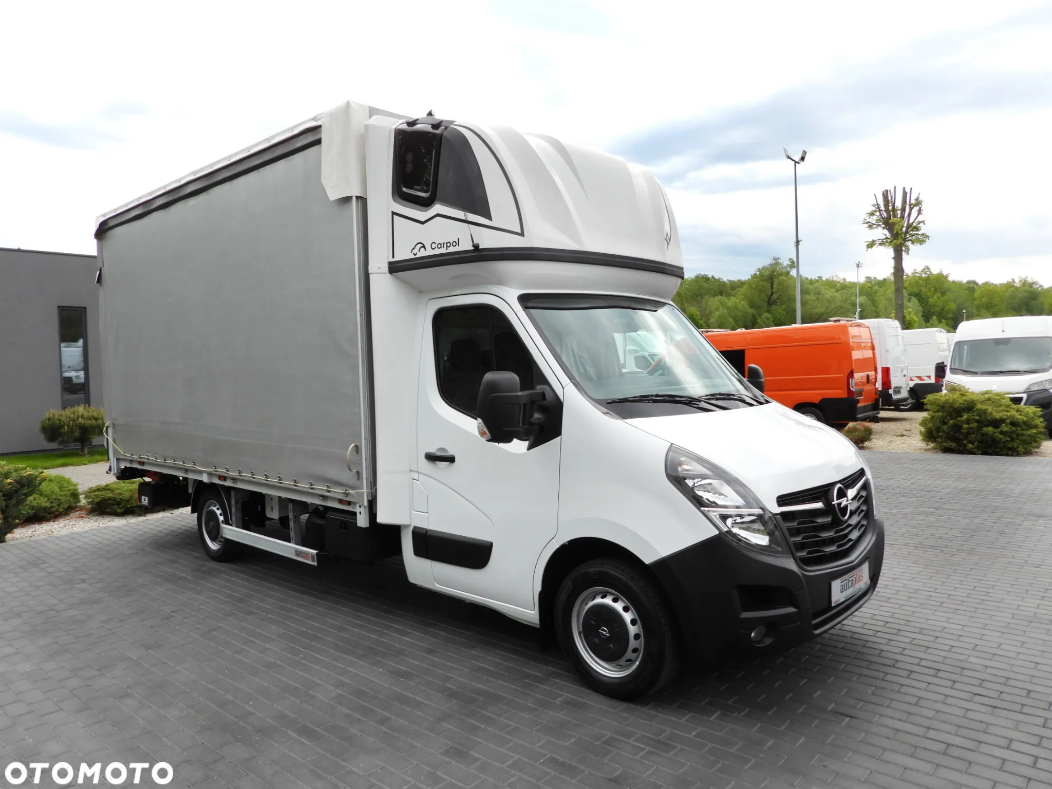 Opel MOVANO  PLANDEKA WINDA 9 PALET WEBASTO TEMPOMAT LEDY PNEUMATYKA KLIMATYZACJA 165KM [ 218790 ] - 5