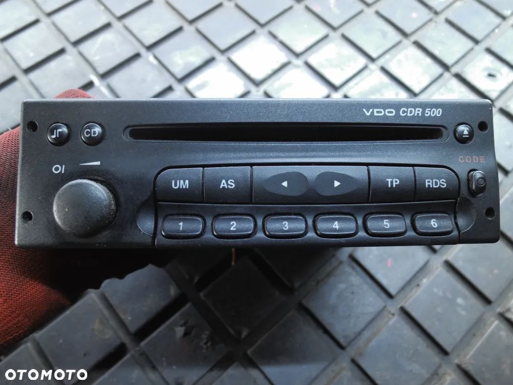Radio CD CDR500 Opel Zafira A Astra II Omega - 5
