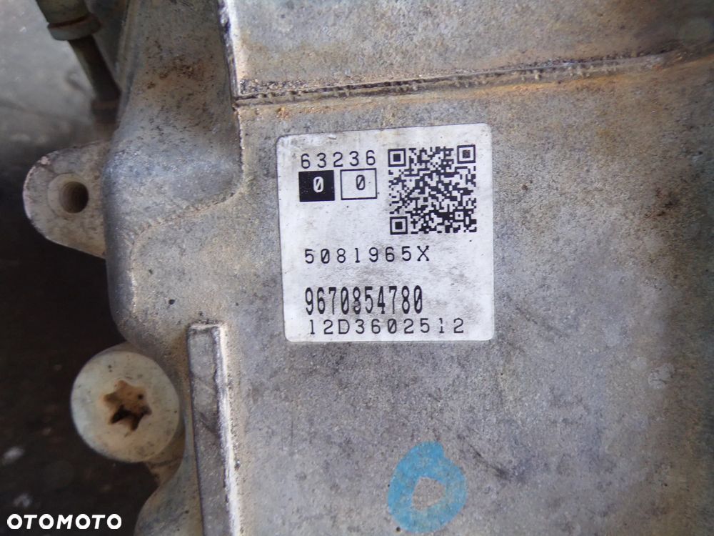 SKRZYNIA BIEGÓW PEUGEOT 308 T7 3008 2.0 HDI 9670854780 - 3