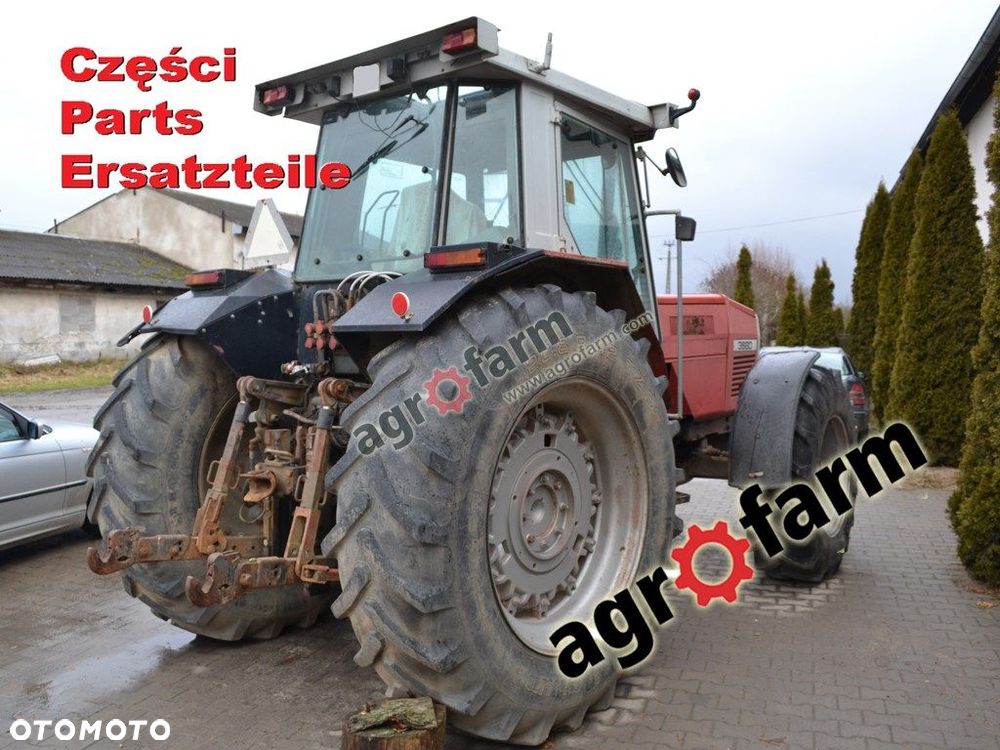 Massey Ferguson 3680 części, skrzynia biegów, oś - 2