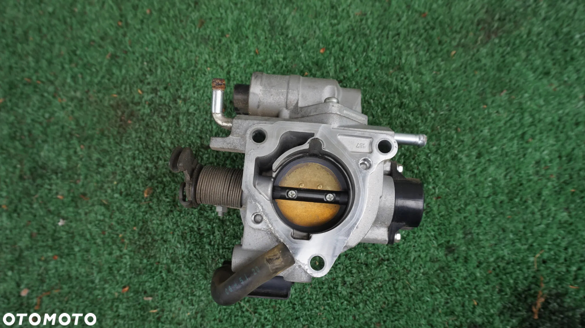 Mazda 3 BK 1.6 16V przepustnica 198500-1260 ZJ01  niski przebieg 2003- - 2
