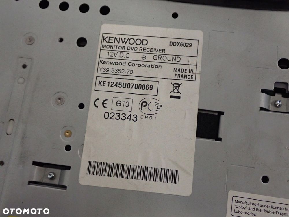 KIA MAGENTIS II RADIO NAWIGACJA KENWOOD DDX6029 - 5