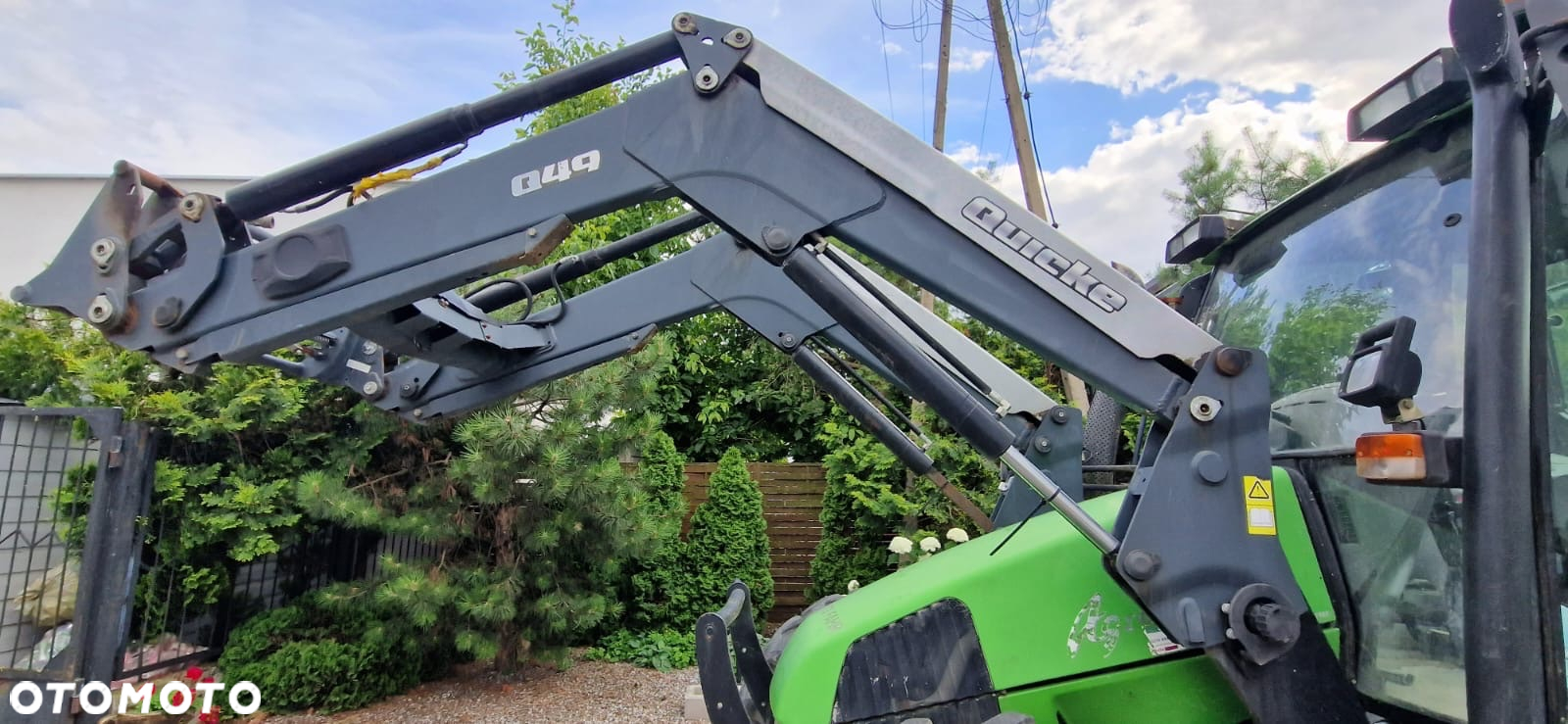 Quicke Q49 Ładowacz czołowy Tur DEUTZ-FAHR AGROTRON Kompletny - 3