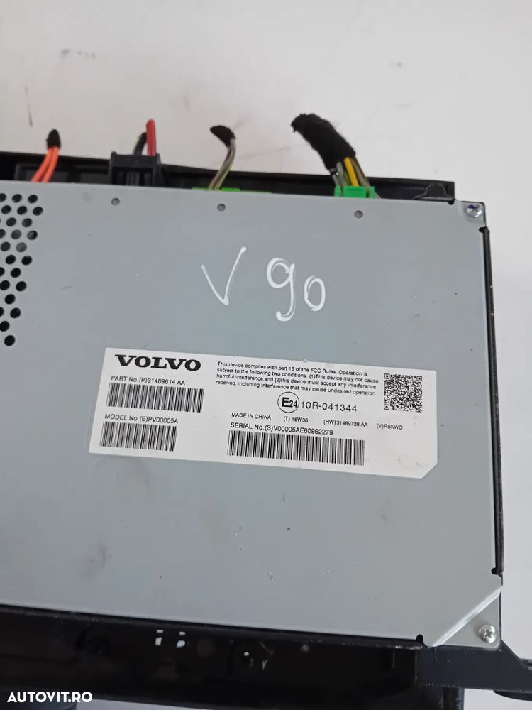 Amplificator Statie Audio Volvo V90 S90 XC60 XC90 Cod 31489614 An 2016-2020 - 6