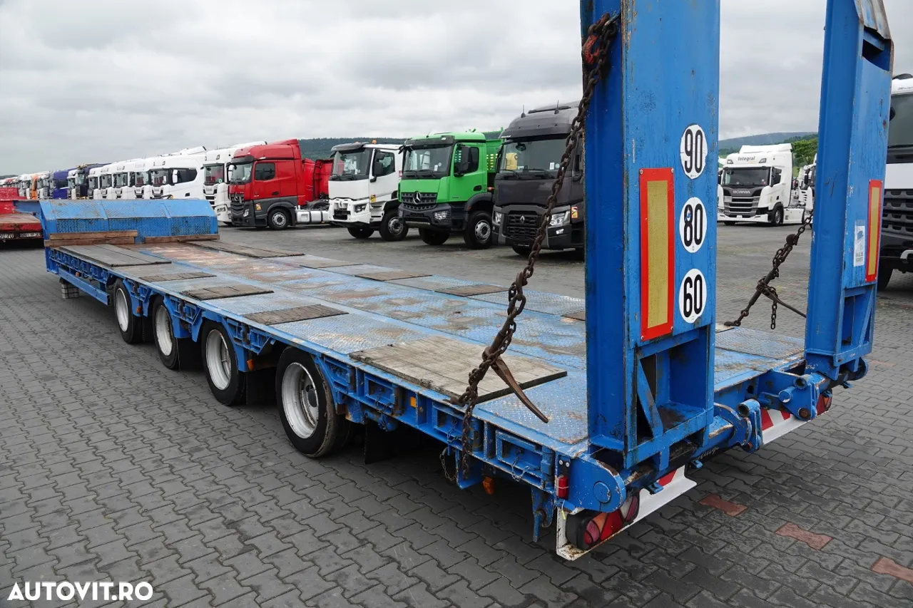 Cometto CAMION COMETTO CU ÎNCĂRCARE MICĂ / PRELUNSĂ / 4 AXI / AXĂ DE DIRECȚIE / IMPORTAT - 13