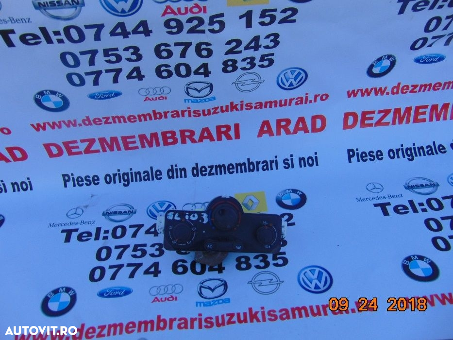 Comenzi caldura AC Renault Clio 3 dezmembrez Renault Clio 3 1.2 benzin - 2