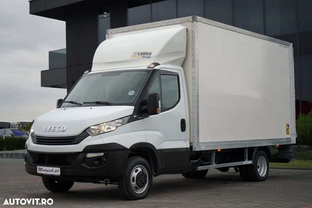 Iveco DAILY 35-140 / 4.2 M CONTAINER / LIFT / TWIN GVWR: 3500 KG / IMPORTAT - 1