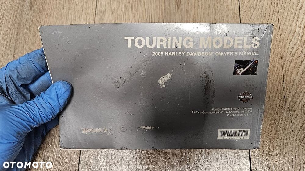 Oryginalna Instrukcja Obsługi Harley-Davidson Touring 2006 OEM 99466-06 - 5