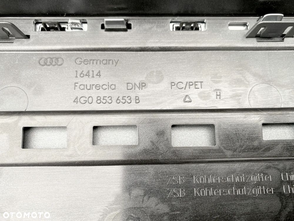 GRILL przedni ATRAPA - Audi A6 S6 C7 4G0 - PDC, ASO Audi - 10